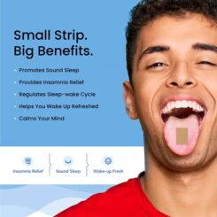 Wellbeing Nutrition Melts Into Restful Sleep Oral Strip - Calming Chamomile Flavour - Image 4