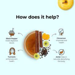 Wellbeing Nutrition Organic Apple Cider Vinegar with Amla, Turmeric, Cinnamon & Black Pepper - Image 4