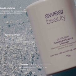 Awear Beauty Glass Skin Superfood Enzyme Cleanser - Image 4