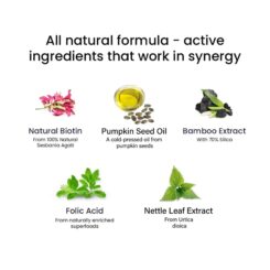 Wellbeing Nutrition Melts Into Healthy Hair Oral Strip - Tropical Watermelon Flavour - Image 5
