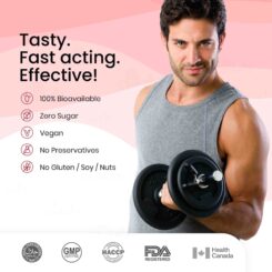 Wellbeing Nutrition Melts Into Instant Energy Oral Strip - Strawberry Mint Flavour - Image 5
