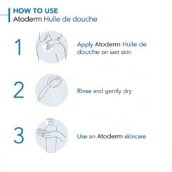 Bioderma Atoderm Soothing Lipid-Replenishing Cleansing Oil - Image 3