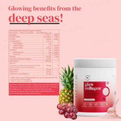 Wellbeing Nutrition Glow Korean Marine Collagen Powder - Tropical Bliss Flavour - Image 5