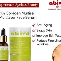 Abivo 1% Collagen + Multisal Multilayer Face Serum - Image 2