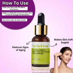 Abivo 1% Collagen + Multisal Multilayer Face Serum - Image 3