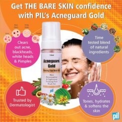 Acneguard Gold Foaming Face Wash Gel - Image 3