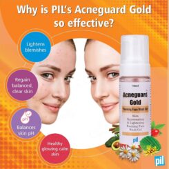 Acneguard Gold Foaming Face Wash Gel - Image 4