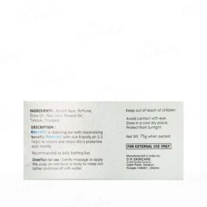 Acumoist Moisturizing & Cleansing Syndet Bar - Image 3