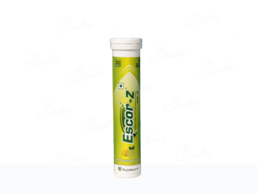 Adroit Escor-Z Sugar-Free Lime-Lemon Effervescent Tablet