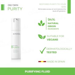 Ainhoa Purity Purifying Fluid For Oily Skin - Image 2