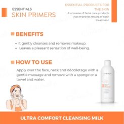 Ainhoa Skin Primers Ultra Comfort Cleansing Milk For Normal & Dry Skin - Image 3