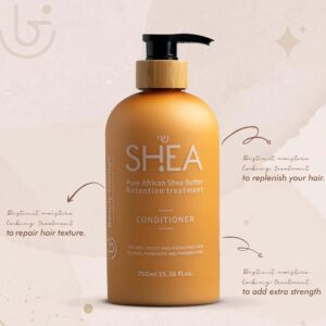 Beauty Garage Pure African Shea Butter Retention Treatment Conditioner - Image 7