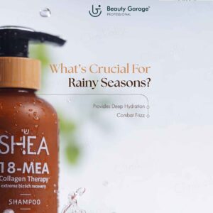 Beauty Garage Shea 18-MEA Collagen Therapy Shampoo - Image 3