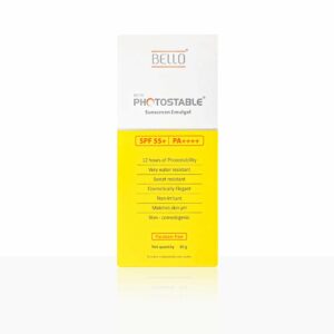 Bello New Photostable Sunscreen Emulgel SPF 55+/PA++++ - Image 3