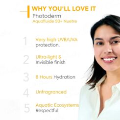 Bioderma Photoderm Aquafluide (Invisible) SPF 50+ PA++++ - Image 2