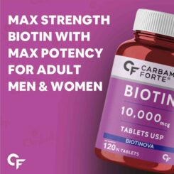 Carbamide Forte Biotin 10000mcg Tablet - Image 5