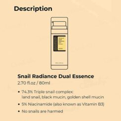 COSRX Advanced Snail Radiance Dual Essence - Image 2