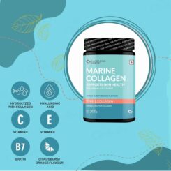 Carbamide Forte Marine Collagen Powder Supplement - Citrus Burst Orange Flavour - Image 4