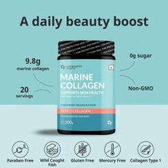 Carbamide Forte Marine Collagen Powder Supplement - Citrus Burst Orange Flavour - Image 5