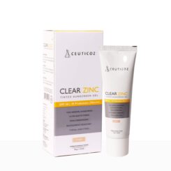 Ceuticoz Clear Zinc Tinted Sunscreen Gel SPF 50