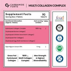 Carbamide Forte Multi Collagen Complex Tablet - Image 2