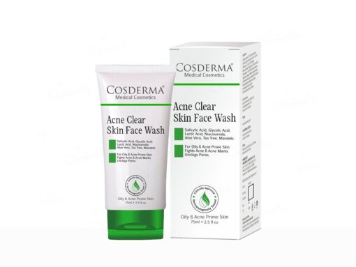 clear skin face wash
