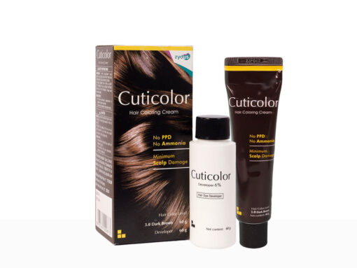Cuticolor Hair Coloring Cream Dark Brown