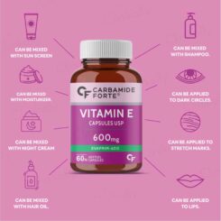 Carbamide Forte Vitamin E 600mg Capsule - Image 2
