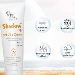 Fixderma Shadow Rx Sunscreen Cream SPF 70+ PA++++ - Image 3