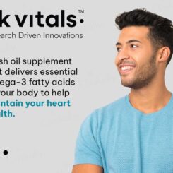 HK Vitals Fish Oil 1000mg with 180mg EPA and 120mg DHA Capsule - Image 5