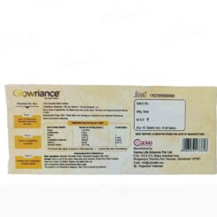 Glowriance Chewable Tablet Orange Flavour Sugar Free - Image 3