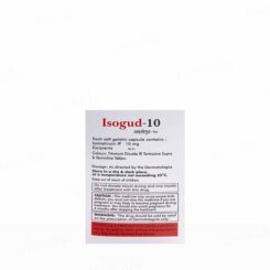 Isogud-10 Capsule helps reduce severe acne by controlling excess oil production. - Image 4