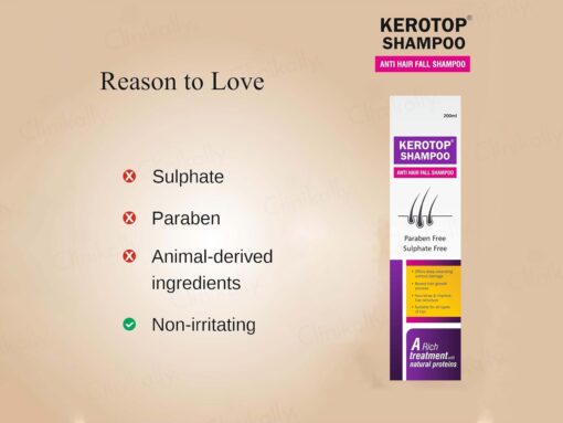 Kerotop Anti Hair Fall Shampoo - Image 4