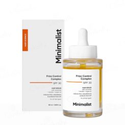 minimalist hair serum for frizzy hair