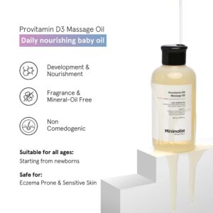 Minimalist Pediatrics Provitamin D3 Baby Massage Oil - Image 5