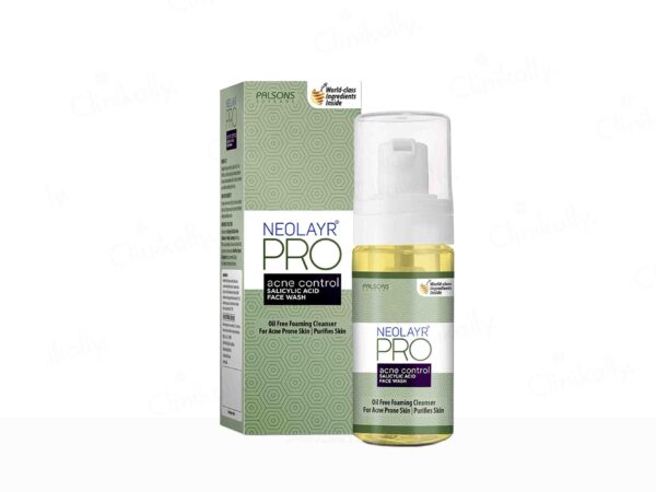 Neolayr Pro Acne Control Salicylic Acid Face Wash