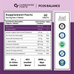 Carbamide Forte PCOS Balance Tablet - Image 4