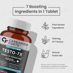 Carbamide Forte Testo-7X Nutraceutical Tablet For Men - Image 2