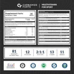 Carbamide Forte Multivitamin Sports Tablet - Image 5