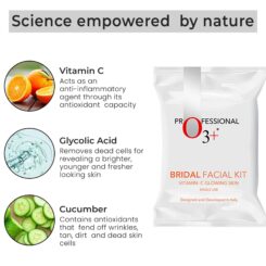 O3+ Bridal Facial Kit Vitamin-C Glowing Skin - Image 3