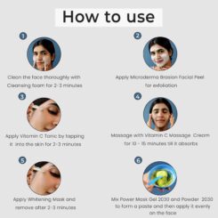 O3+ Bridal Facial Kit Vitamin-C Glowing Skin - Image 4