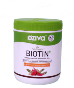 OZiva Biotin 10000+ mcg Powder