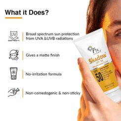 Fixderma Shadow Silicone Matte Cream SPF 50 PA+++ - Image 3