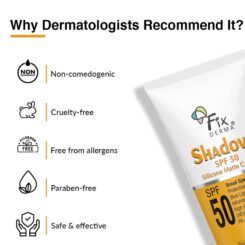 Fixderma Shadow Silicone Matte Cream SPF 50 PA+++ - Image 6