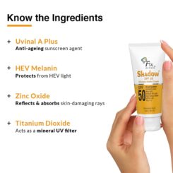 Fixderma Shadow Silicone Matte Cream SPF 50 PA+++ - Image 4