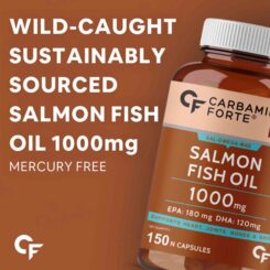 Carbamide Forte Salmon Fish Oil 1000mg Capsule - Image 2