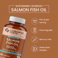 Carbamide Forte Salmon Fish Oil 1000mg Capsule - Image 3