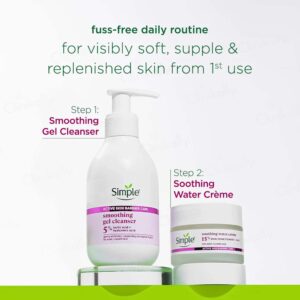 Simple Active Skin Barrier Care Smoothing Gel Cleanser - Image 6