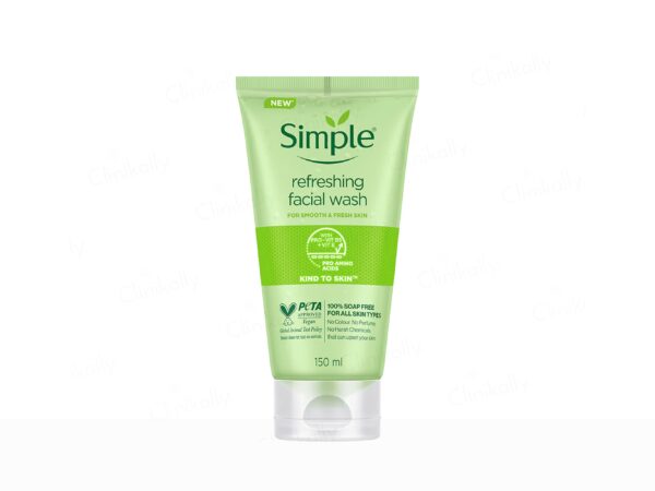 Simple Kind To Skin Refreshing Facial Wash