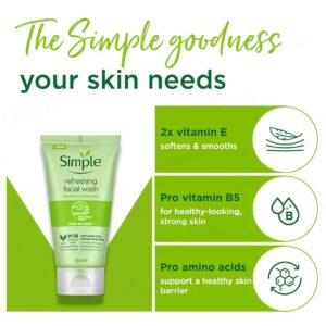 Simple Kind To Skin Refreshing Facial Wash - Image 5